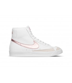 Scarpe donna Nike Blazer Mid bianco rosa